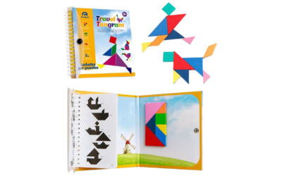 Travel Tangram Puzzle | Cognitive Development | Fine Motor Skills | Imaginative Play | Problem-Solving Fun (3+)