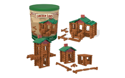 Lincoln Logs Building Set | Fine Motor Skills | Cognitive Development | Creative Play | Open-Ended Construction (3+)