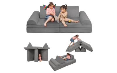 Kids Play Couch Sofa | Gross Motor Skills | Imaginative Play | Social Skills | Creative Play Structure (2+)