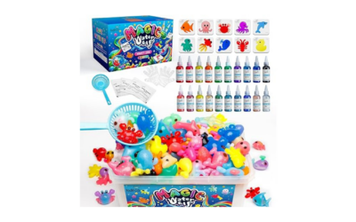 Magic Water Elf Toy Kit | Aqua Gel Craft Set | 3D Sea Creatures | Creative STEM Play | Ages 6+