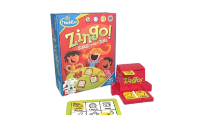 ThinkFun Zingo Bingo | Language Development | Cognitive Skills | Social Skills | Interactive Pre-Reading Game (Ages 4+)