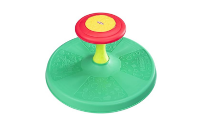 Playskool Sit ‘n Spin | Classic Spinning Toy for Toddlers | Core Strength & Sensory Play (18+ Months)