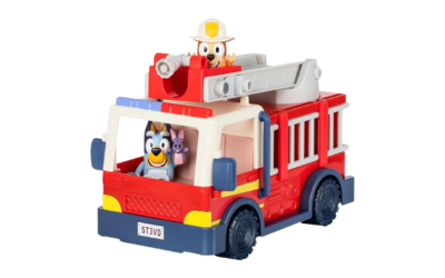 Bluey Firetruck Playset | Fine Motor Skills | Imaginative Play | Social Skills | Interactive Rescue Adventures (Ages 3+)