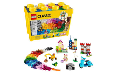 LEGO Classic Large Creative Brick Box | Fine Motor Skills | Cognitive Development | Imaginative Play | Open-Ended Building Fun (4+)