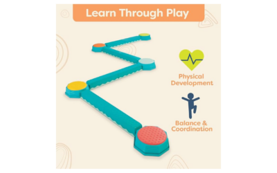 Balance & Build Set | Gross Motor Skills | Sensory Exploration | Spatial Awareness | Interactive Physical Play (Ages 3+)