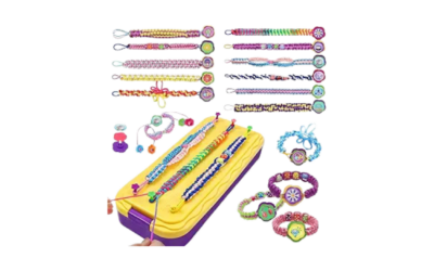 Friendship Bracelet Making Kit | Fine Motor Skills | Creativity & Self-Expression | Social Skills | Arts & Crafts Fun (Ages 6+)