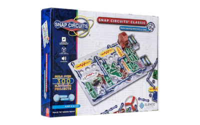 Snap Circuits Classic SC-300 Kit | Cognitive Skills | STEM Learning | Fine Motor Skills | Interactive Electronics Exploration (Ages 8+)