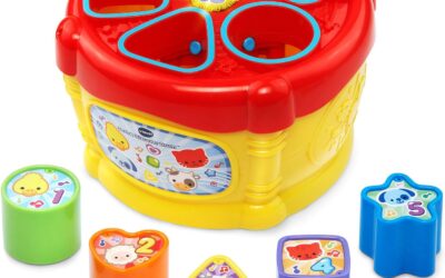 VTech Sort and Discover Drum | Shape Sorting | Cognitive & Motor Skills (6M+)