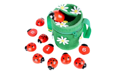 Counting Ladybugs Educational Toy | Cognitive Development | Fine Motor Skills | Color Recognition | Early Math Skills (18M+)