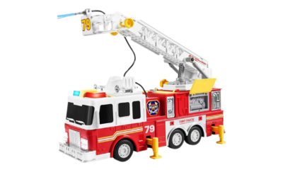 Extra-Large Fire Truck Toy | Fine Motor Skills | Imaginative Play | Social Skills | Interactive Rescue Adventures (Ages 3+)