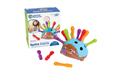 Spike the Fine Motor Hedgehog | Fine Motor Skills | Color Recognition | Cognitive Development | Interactive Play (18M+)