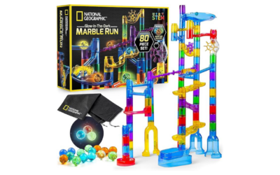 Glowing Marble Run Construction Set | STEM Skills | Fine Motor Skills | Problem-Solving & Creativity | Interactive Play (Ages 5+)