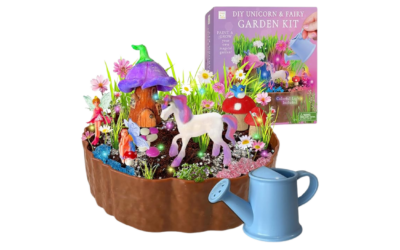 DIY Unicorn & Fairy Garden Kit | Fine Motor Skills | Imaginative Play | Cognitive Skills | Hands-On Creativity (4+)