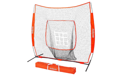 GoSports Baseball & Softball Practice Net | Gross Motor Skills | Hand-Eye Coordination | Focus & Discipline | Versatile Training Tool (Ages 6+)