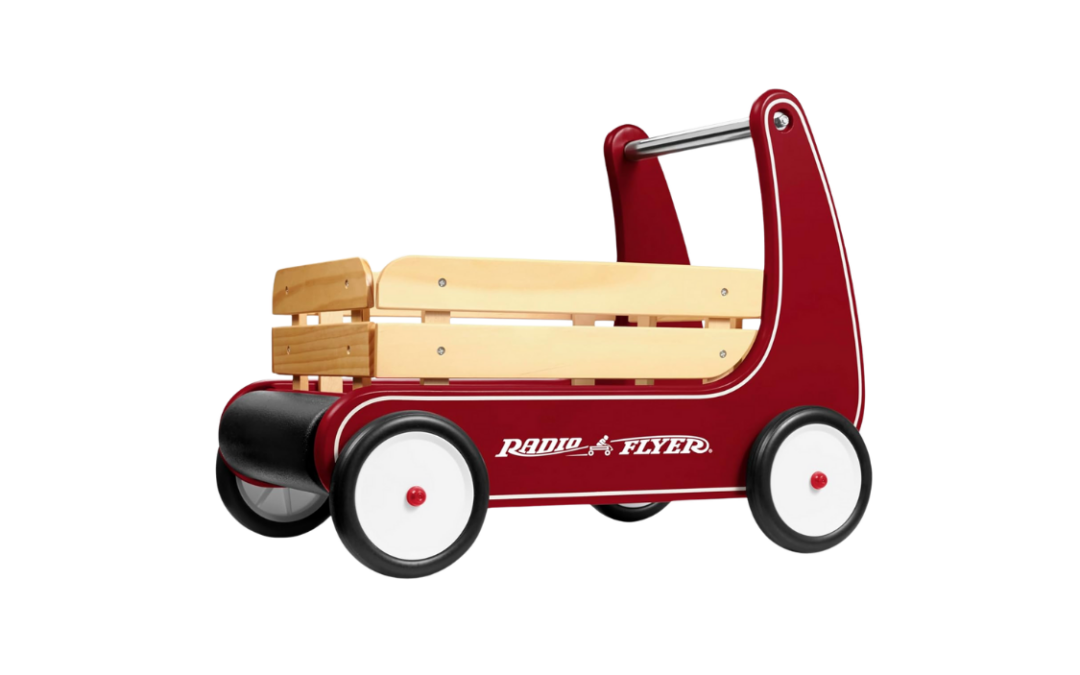 Radio Flyer Classic Walker Wagon | Gross Motor Skills | Balance & Coordination | Imaginative Play | Sturdy Design (1+)