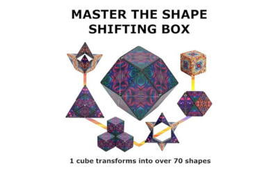 SHASHIBO Shape Shifting Box | Magnetic Fidget Cube with 70+ Transformations (Ages 8+)