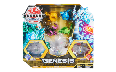 Bakugan Evolutions Genesis Collection | Light-Up & Exclusive Figures Set (Ages 6+)