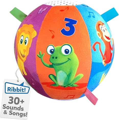 Move2Play Toddler & Baby Ball – Musical Interactive Toy with Sound Effects (Ages 6-12 Months)