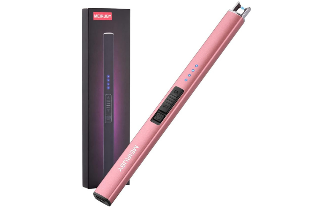 Rechargeable Electric Candle Lighter – USB Arc Lighter, Valentine’s Day Gift for Women, Men, Mom, Wife, Sister, Camping & Birthday Gift