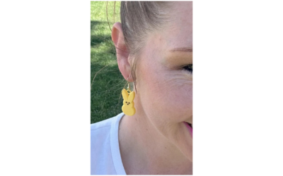 Peeps Earrings for Easter for kids and Adults, gift