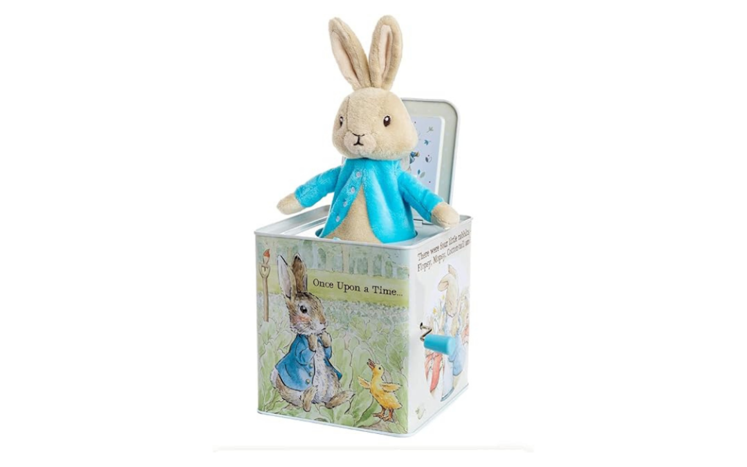 Beatrix Potter Peter Rabbit Jack-in-The-Box, Multi-colored, Standard