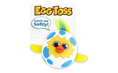 Move2Play, Egg Toss, Hilariously Wild and Fun Active Play Game | Easter Basket Stuffer | Easter Gift for Kids & Toddlers | Boys & Girls Ages 3, 4-8+ | Indoor/Outdoor Toy